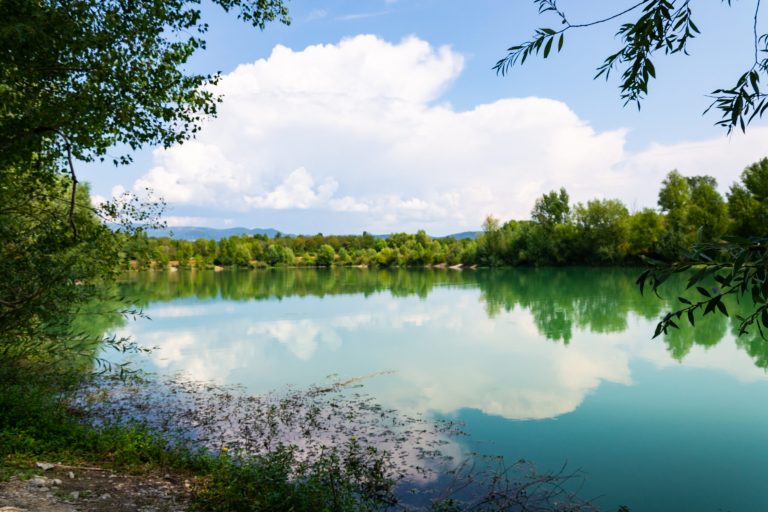 reflet lac